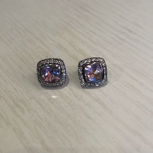 David Yurman Albion Stud Earrings with Diamonds